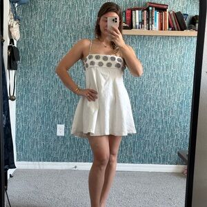 NWT Majorelle Revolve Mackie Mini Dress in White size large